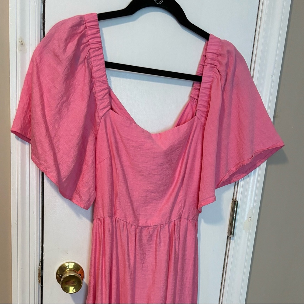 Elegant Pink Women's Dress